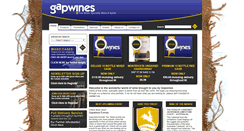 Desktop Screenshot of gapwines.com